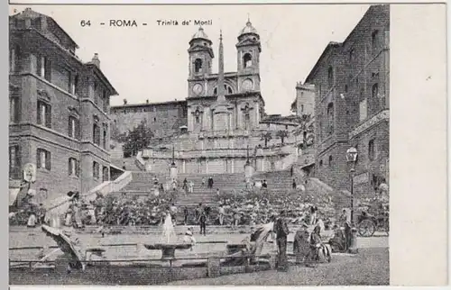 (4259) AK Rom, Roma, Santa Trinita dei Monti, bis 1905