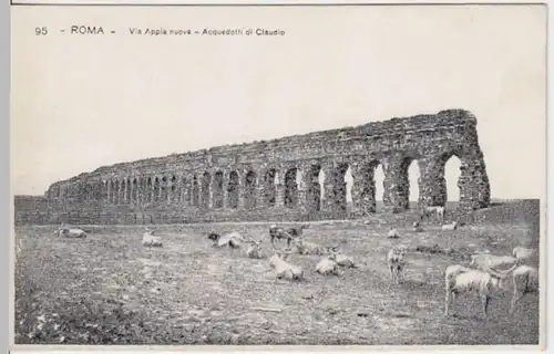 (4238) AK Rom, Roma, Via Appia, Claudius Aquädukt, bis 1905
