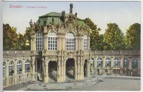 (4232) AK Dresden, Zwinger, Pavillon 1927