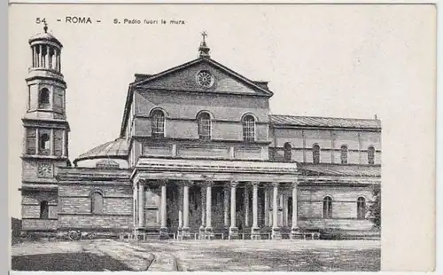 (4215) AK Rom, Vatikan, St. Paul vor den Mauern, bis 1905