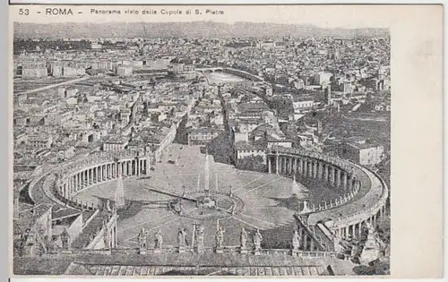 (4194) AK Rom, Vatikan, Petersplatz, bis 1905