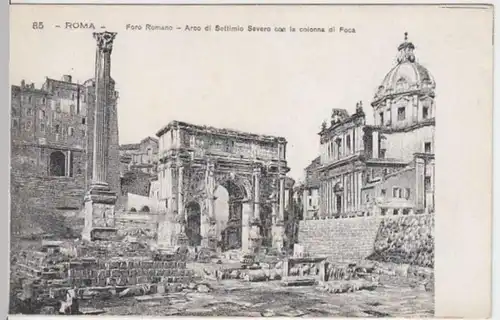 (4191) AK Rom, Septimius-Severus-Bogen, Phokas-Säule, bis 1905