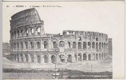 (4170) AK Rom, Roma, Kolosseum, bis 1905
