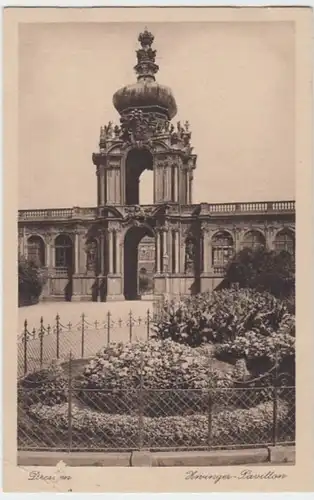 (4102) AK Dresden, Zwinger Pavillon 1931