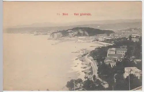 (3965) AK Nizza, Nice, Panorama, bis 1905