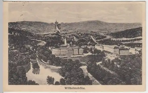(3923) AK Bad Wilhelmshöhe, Schloss 1921