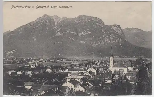 (3858) AK Partenkirchen, Garmisch, Kramerberg, bis 1935