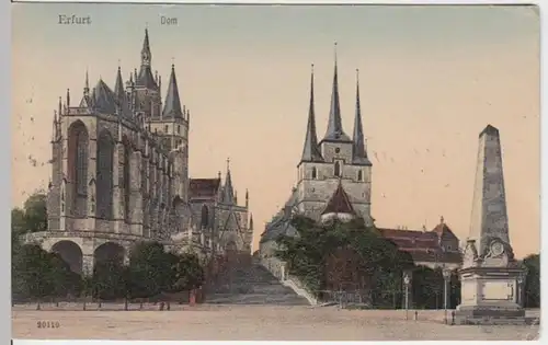 (3855) AK Erfurt, Dom 1907
