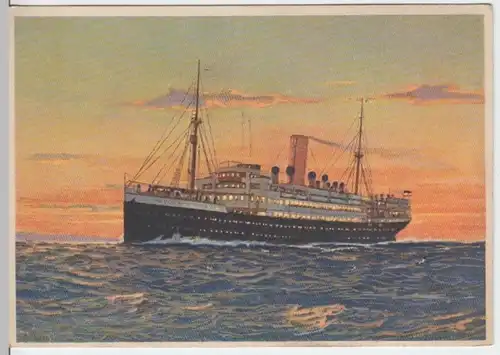 (3849) AK Schiffe, Doppelschraubendampfer Derfflinger, vor 1945