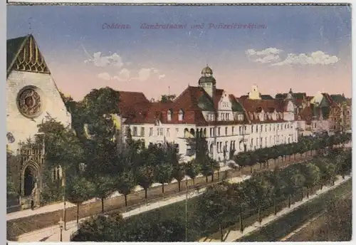 (3833) AK Koblenz, Landratsamt, Polizeidirektion 1923
