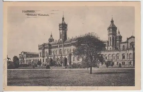 (3817) AK Hannover, Technische Hochschule, Welfenschloss 1921