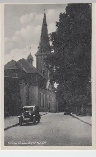(3796) AK Soltau, Lüneburger Heide, St. Johannis-Kirche, vor 1945