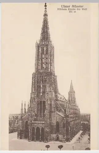 (3794) AK Ulm, Münster, vor 1945
