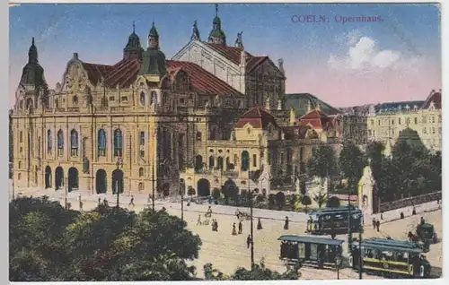 (3763) AK Köln, Oper, vor 1945