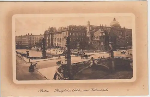 (3730) AK Berlin, Schloss, Schlossbrücke 1910