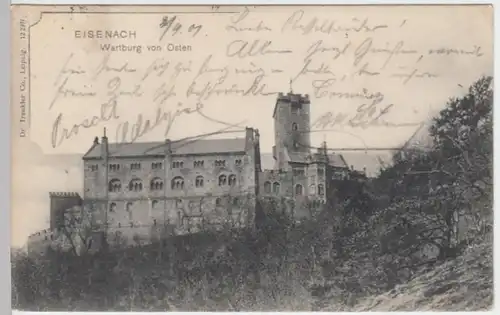 (3713) AK Eisenach, Thür., Wartburg 1901