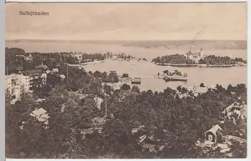 (3709) AK Saltsjöbaden, Schweden, Panorama