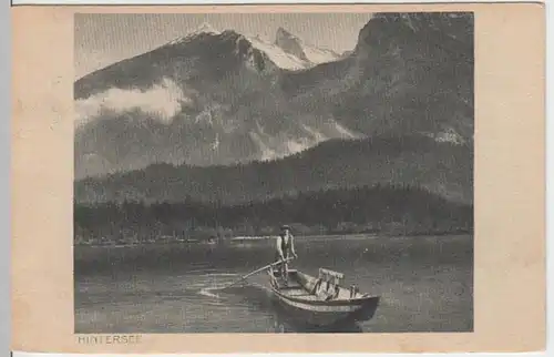(3666) AK Hintersee, Ramsau, Hochkalter 1924