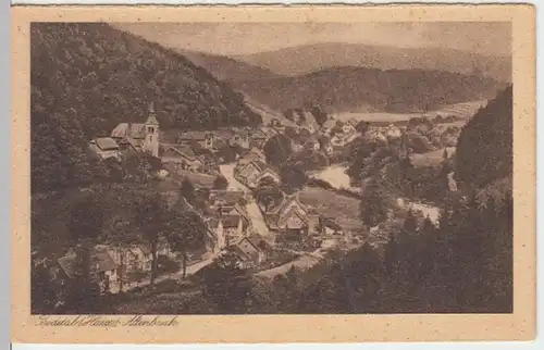 (3614) AK Altenbrak, Harz, Bodetal, Panorama, vor 1945