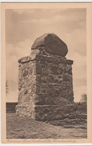 (3612) AK Lüneburger Heide, Hermann Löns Denkm., Wietzer Berg 1923