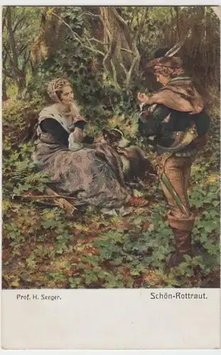 (3609) Künstler AK H. Seeger,  Schön-Rottraut