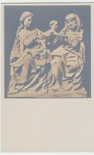 (3585) Foto AK Skulptur, Nikolaus Gerhart v. Leyden, Anna Selbdritt