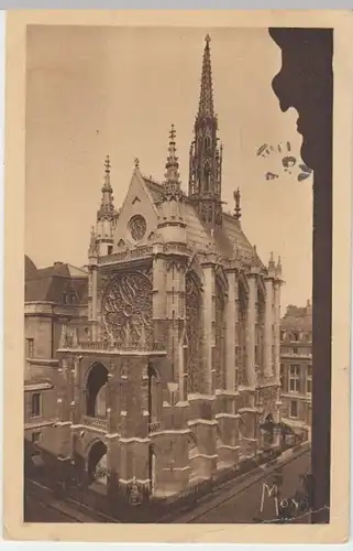 (3580) AK Paris, Sainte-Chapelle, Heilige Kapelle 1928