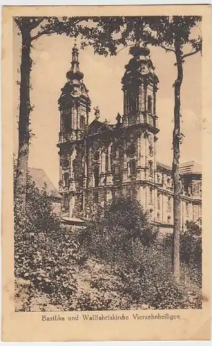 (3571) AK Basilika Vierzehnheiligen, Bad Staffelstein, vor 1945