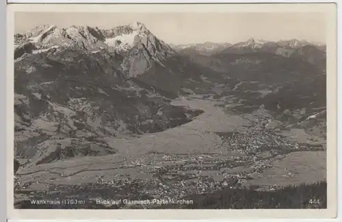 (3528) Foto AK Garmisch-Partenkirchen, Panorama