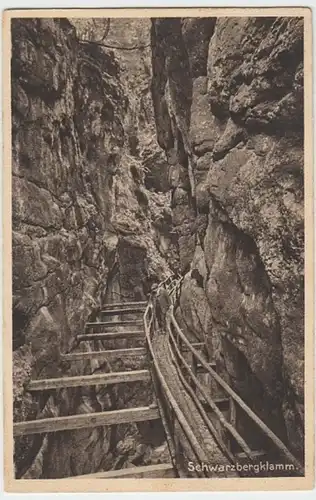 (3478) AK Schwarzbergklamm, Salzburg 1928