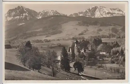 (3441) Foto AK Höglwörth, Panorama, Staufen u. Zwiesel 1957