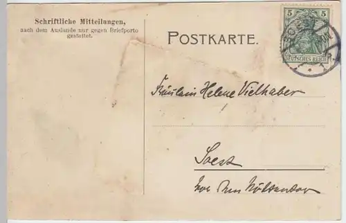 (3402) AK Soest, N.-Westf., Predigerseminar 1905-22