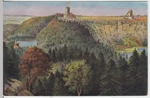 (3330) AK Hornisgrinde, Neuer Turm, Rasthaus, Mummelsee, Signalturm