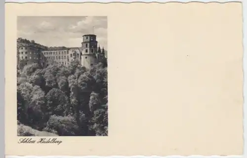 (2704) AK Heidelberg, Schloss, vor 1945