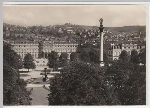 (2691) AK Stuttgart, Schlossplatz 1937