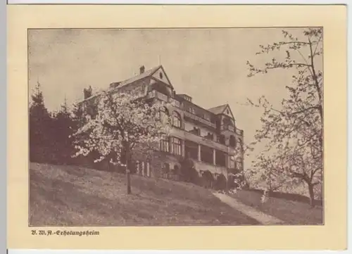 (2688) AK Bad Salzig, V.W.A. Erholungsheim Haus Helvetia, vor 1945