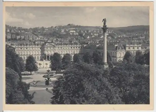 (2686) AK Stuttgart, Schlossplatz 1939