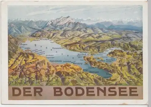 (2645) AK Bodensee, Karte