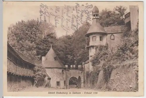 (2644) AK Schloss Rochsburg, Lunzenau 1931