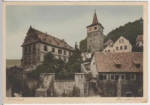 (2595) AK, Kulmbach, Am roten Turm 1943