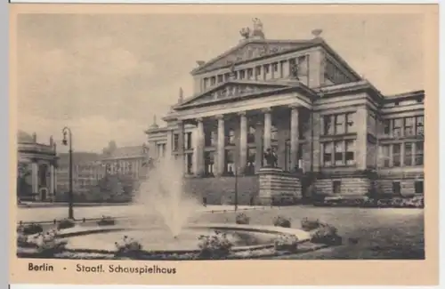 (2520) AK Berlin, Staatl. Schauspielhaus, vor 1945