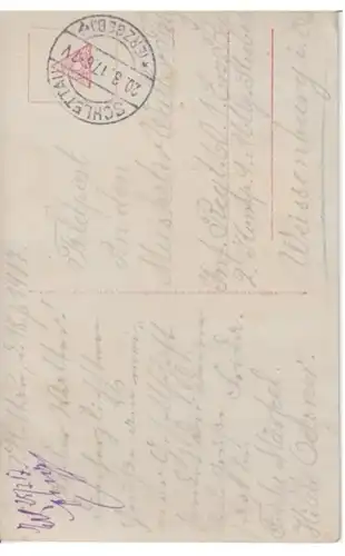 (2477) AK Sprüche, Der Liebe schönster Stern, Feldpost 1917