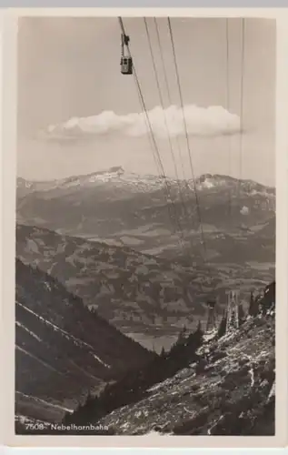 (2377) Foto AK Oberstdorf, Nebelhornbahn