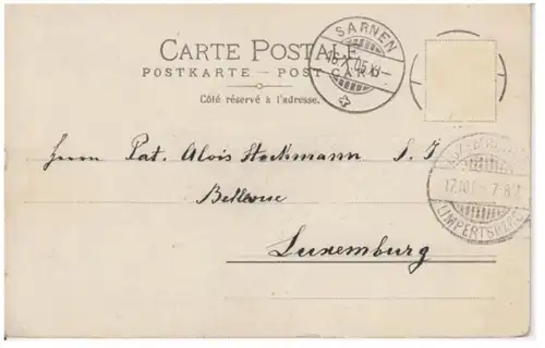 (2364) AK Sarnen, Panorama, Sarnersee 1905