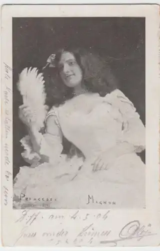 (2329) AK Prinzessin Mignon 1904