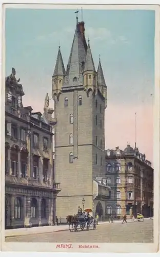 (2327) AK Mainz, Holzturm 1942