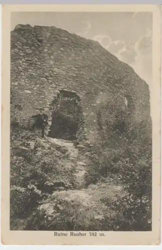 (2263) AK Burg Rauber, Ruine Diepoldsburg, Brucken, vor 1945