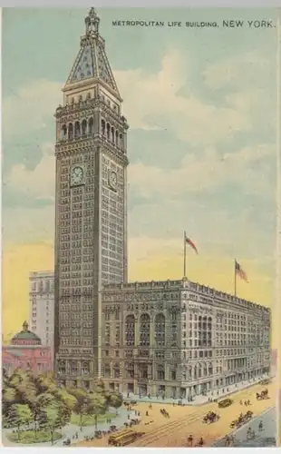 (2240) AK New York, Metropolitan Life Building 1908