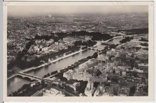 (2189) AK Paris, Panorama, Seine, Montmartre 1948