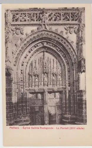 (2081) AK Poitiers, Kirche Sainte-Radegonde, vor 1945